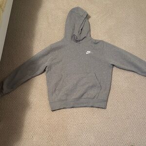 Nike Men’s Small Gray Pullover Hoodie